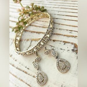 Elegant Rhinestone Jewelry Set